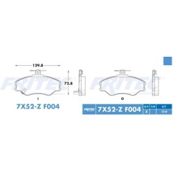 Balata Fritec SHD-7X52-Z