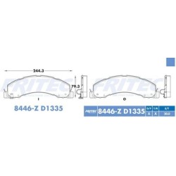 Balata Fritec SHD-8446-Z
