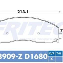 Balata Fritec SHD-8909-Z