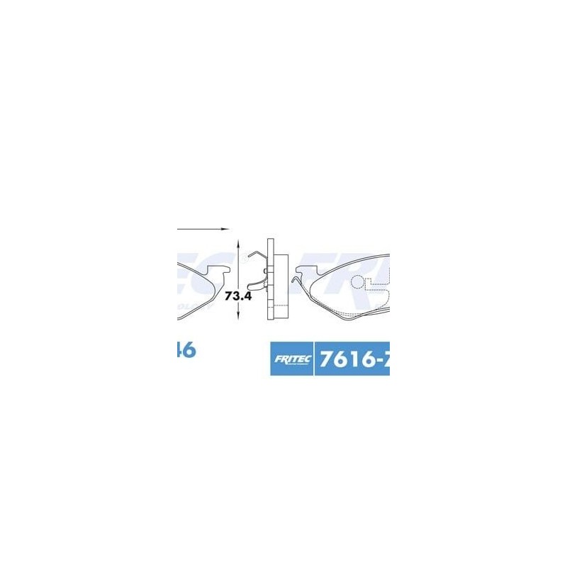 Balata Fritec SPC-7616-Z