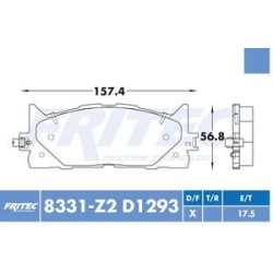 Balata Fritec SPC-8331-Z2