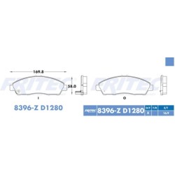 Balata Fritec SPC-8396-Z