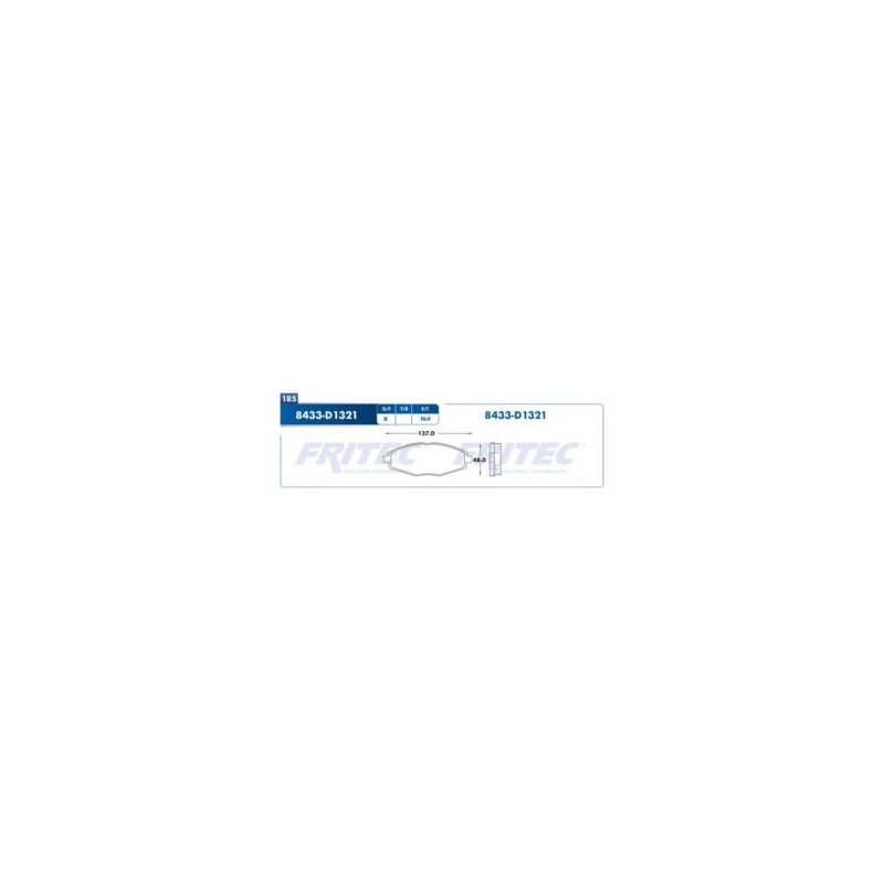 Balata Fritec SPC-8433-Z
