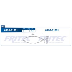 Balata Fritec SPC-8433-Z