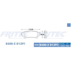 Balata Fritec SPC-8500-Z