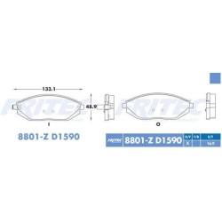 Balata Fritec SPC-8801-Z