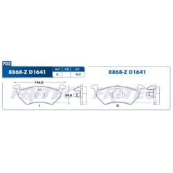 Balata Fritec SPC-8868-Z