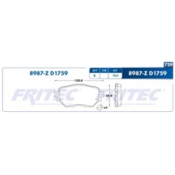 Balata Fritec SPC-8987-Z