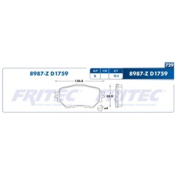 Balata Fritec SPC-8987-Z