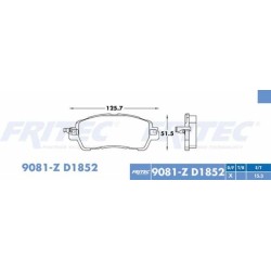 Balata Fritec SPC-9081-Z