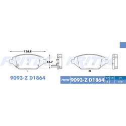 Balata Fritec SPC-9083-Z