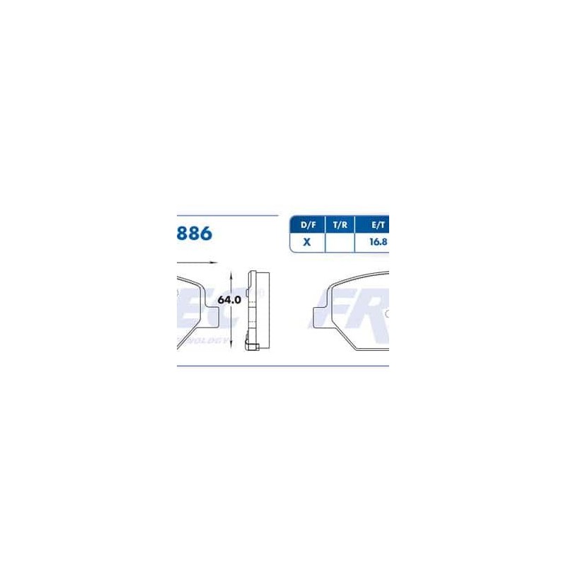 Balata Fritec SPC-9114-Z