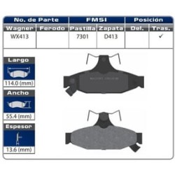 Balata Wagner 7301 WX413