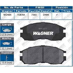 Balata Wagner 7365 WD484