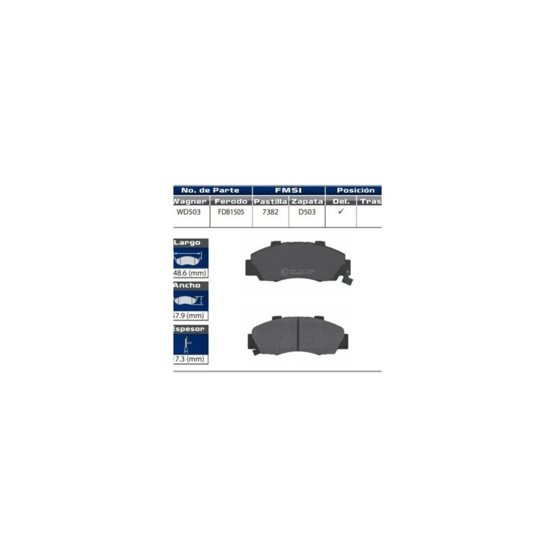 Balata Wagner 7382 WD503