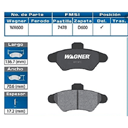 Balata Wagner 7478 WX600